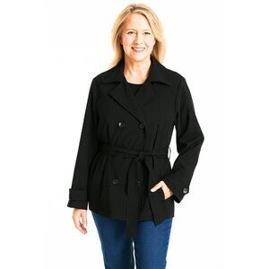Outbrook Double Breasted Lightweight Trench Style Jacket
